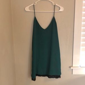 Green Mini Dress